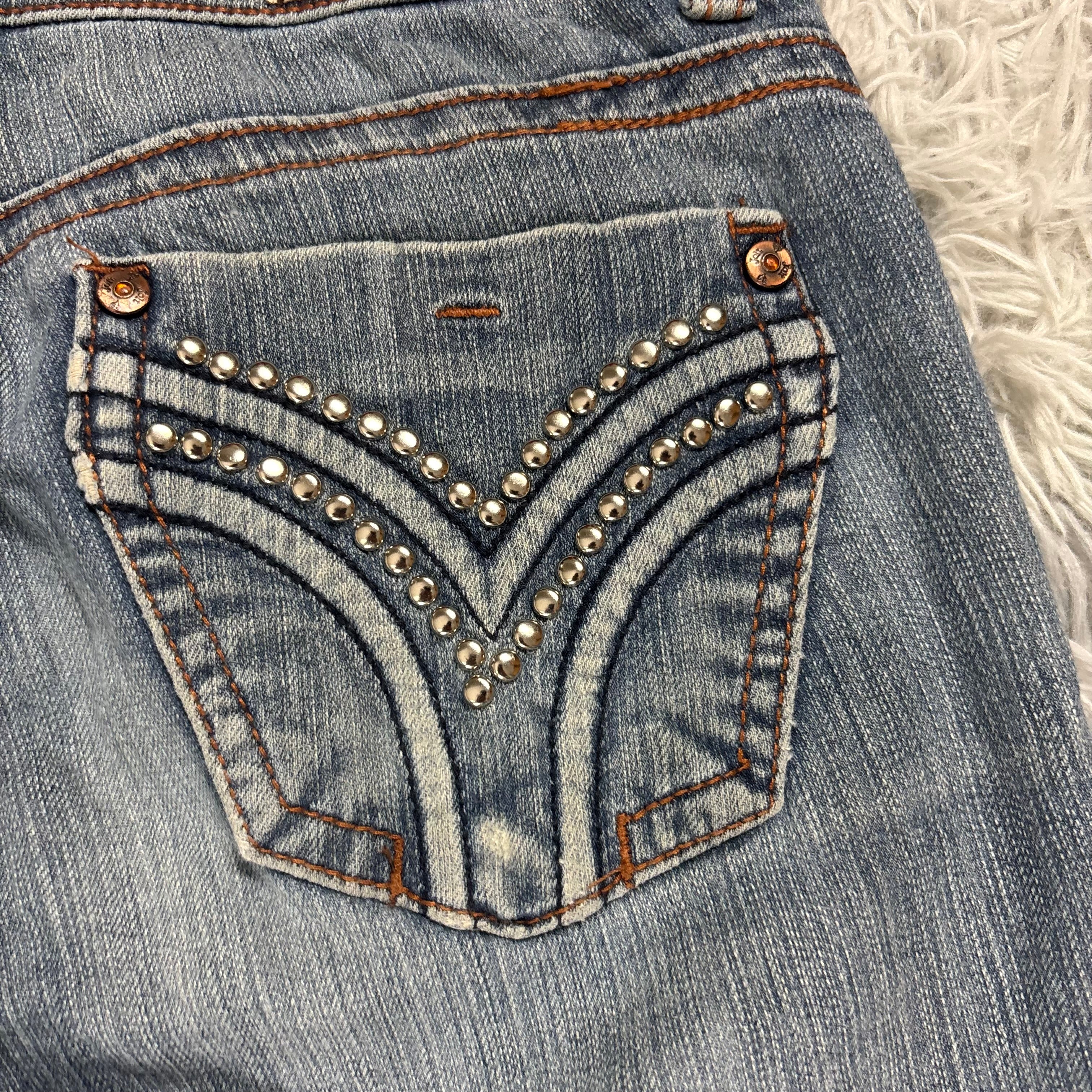 Süße Y2K Bootcut Lowwaist Jeans mit Backprint /women vintage 00s 90s baddie (XS) S18