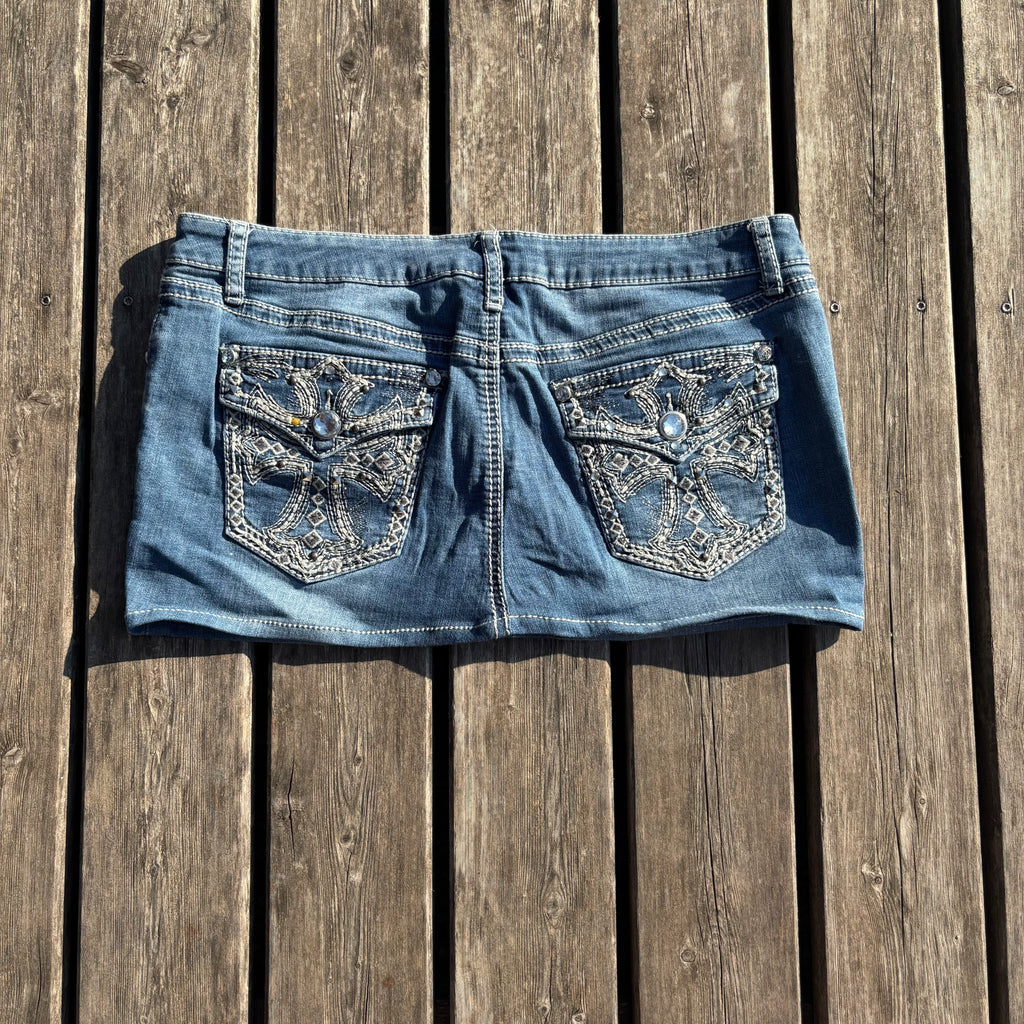 Süßer Y2K Rock mit Backprint für den Sommer /90s 00s vintage baddie XL S80