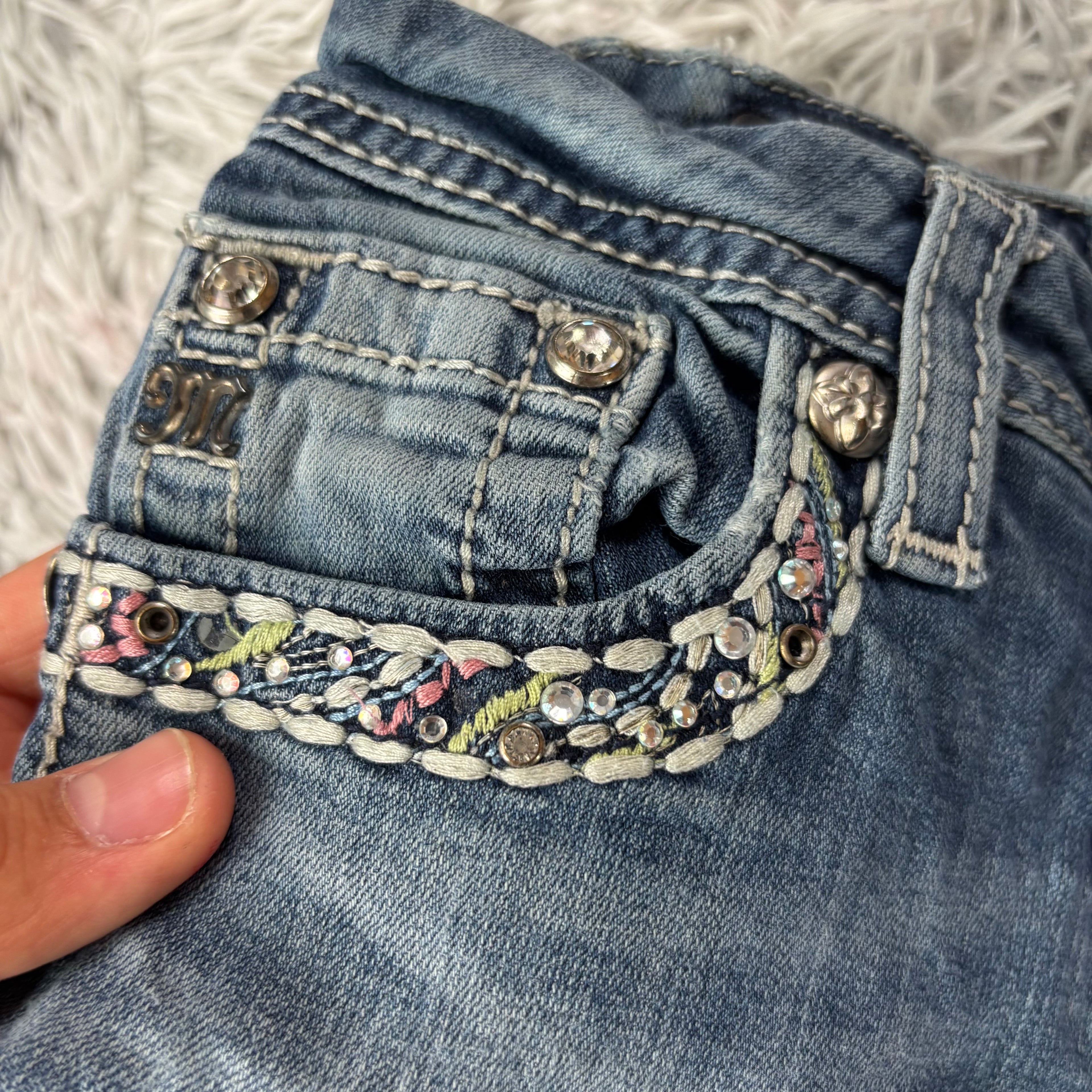 Süße Miss Me Shorts /hotpants vintage 90s 00s. XXXS S4
