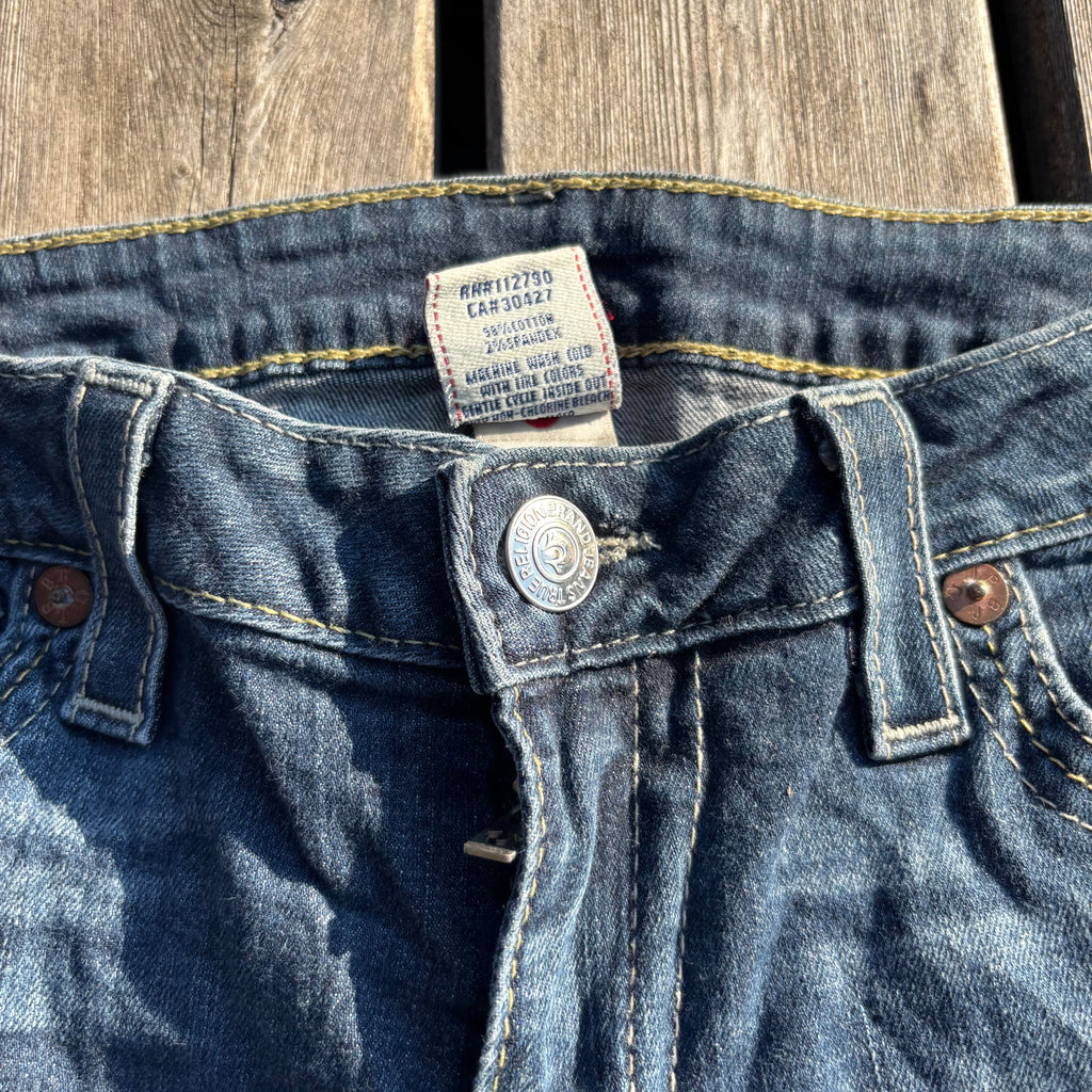Süße True Religion Shorts /Hotpants /00s 90s vintage baddie S53 (L)