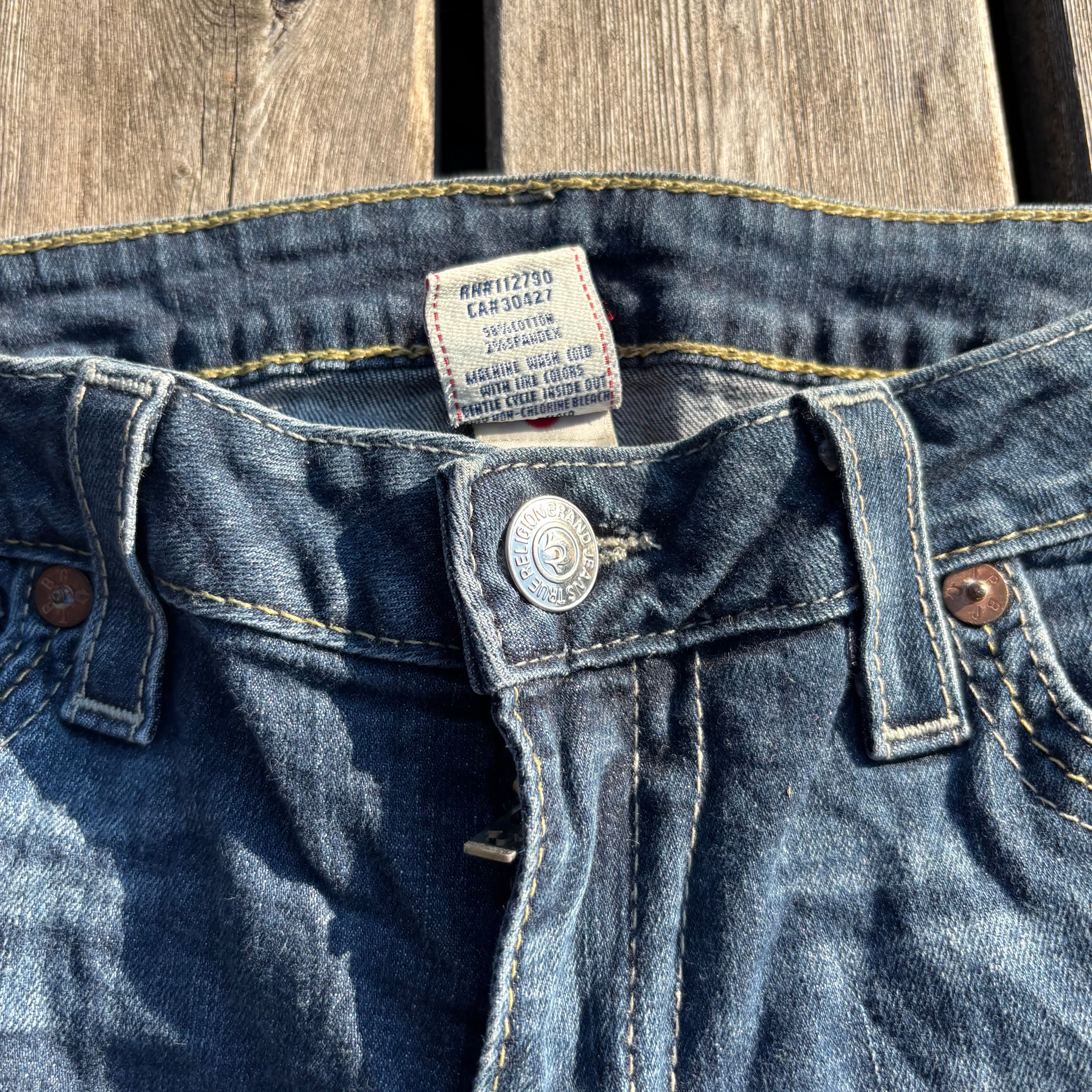 Süße True Religion Shorts /Hotpants /00s 90s vintage baddie S53 (L)