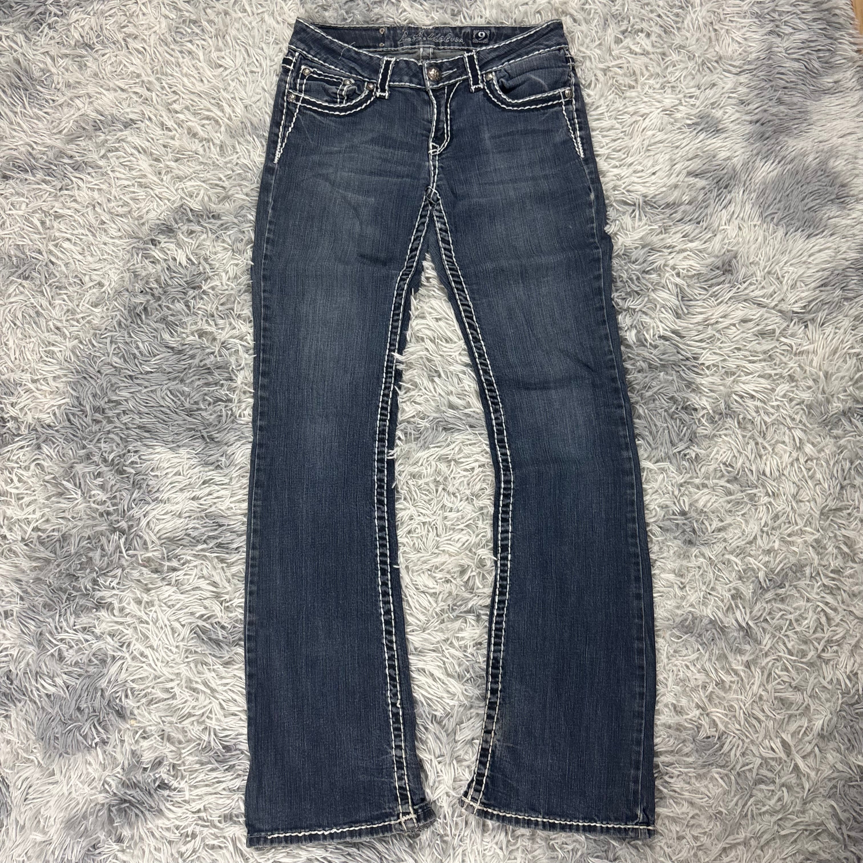 Süße LA Idol Lowwaist Bootcut Jeans /y2k vintage 00s 90s baddie (S) S23