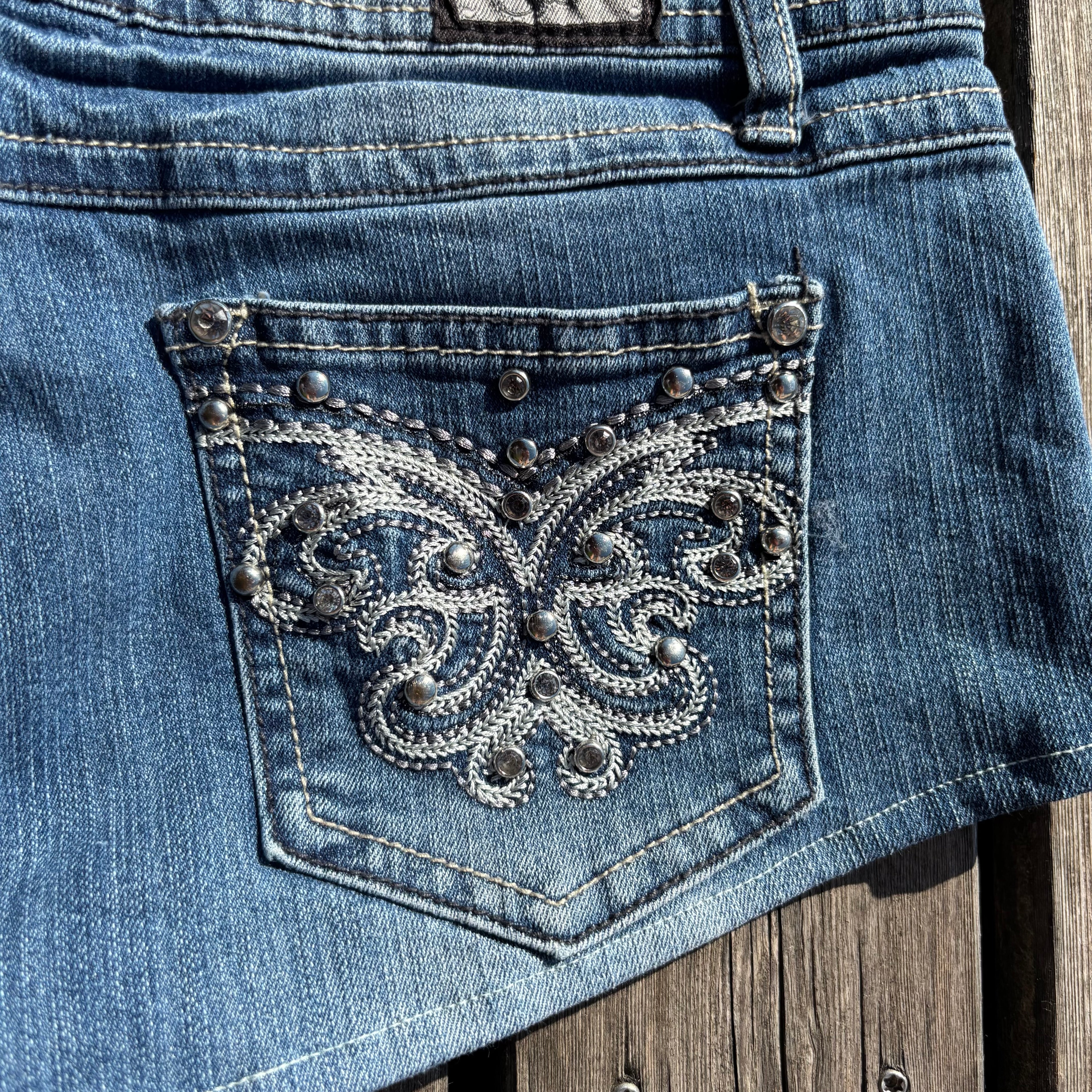 Süße Y2K Shorts/hotpants frauen /90s 00s vintage baddie M-L /S45