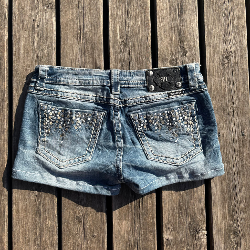 Süße Miss Me Shorts/ Hotpants für den Sommer L-XL/women 00s 90s vintage baddie S72