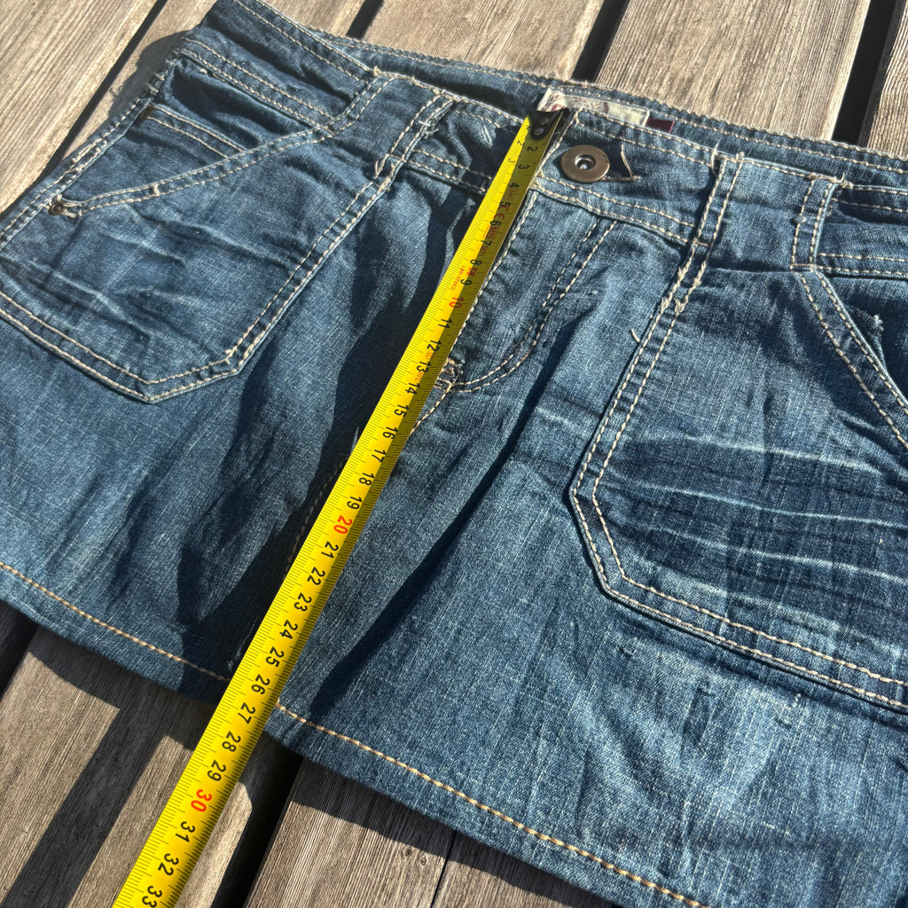 Süßer Y2K Rock mit Backprint für den Sommer /90s 00s vintage baddie (L) S83