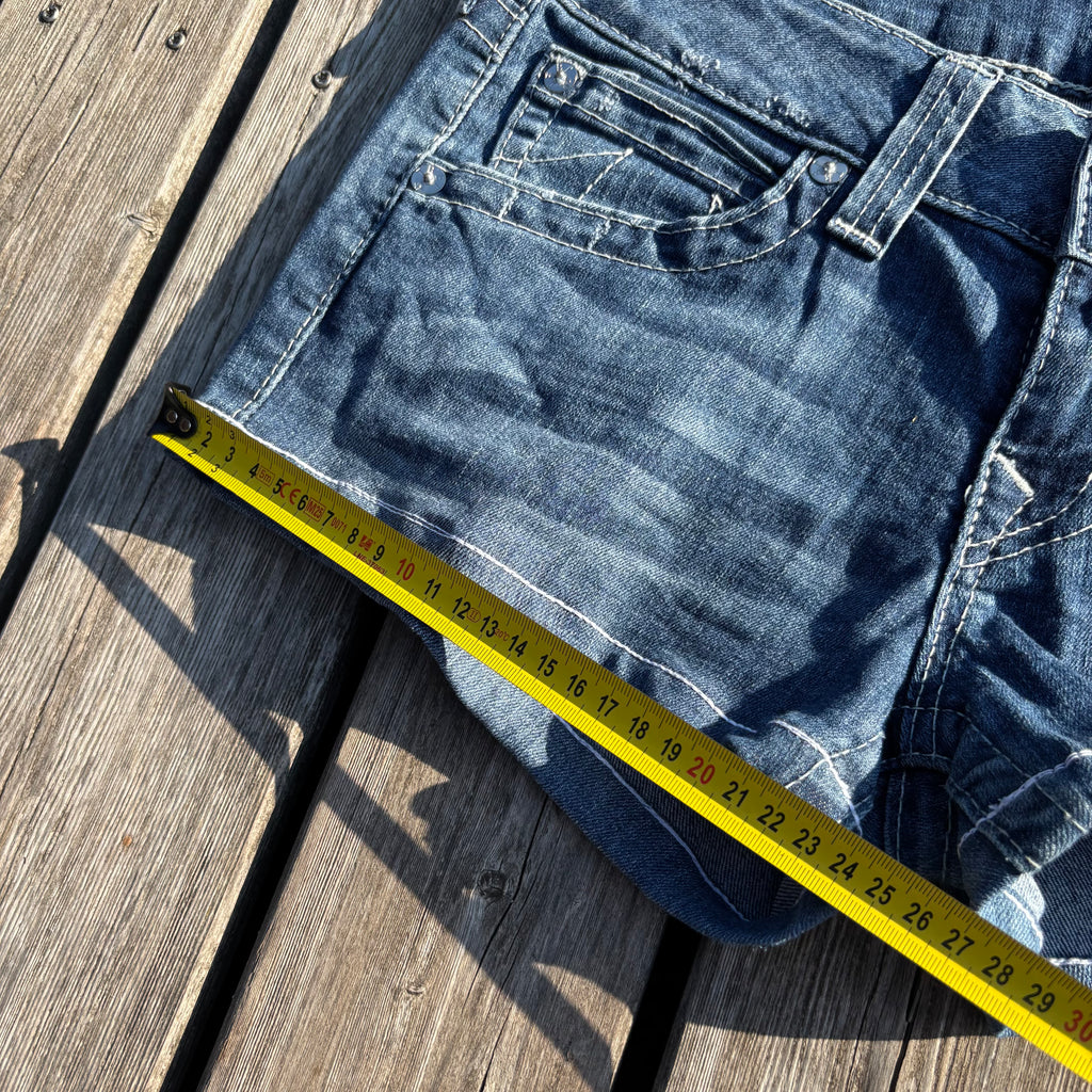 True Religion Shorts / Hotpants women 00s 90s vintage baddie S55 (L)