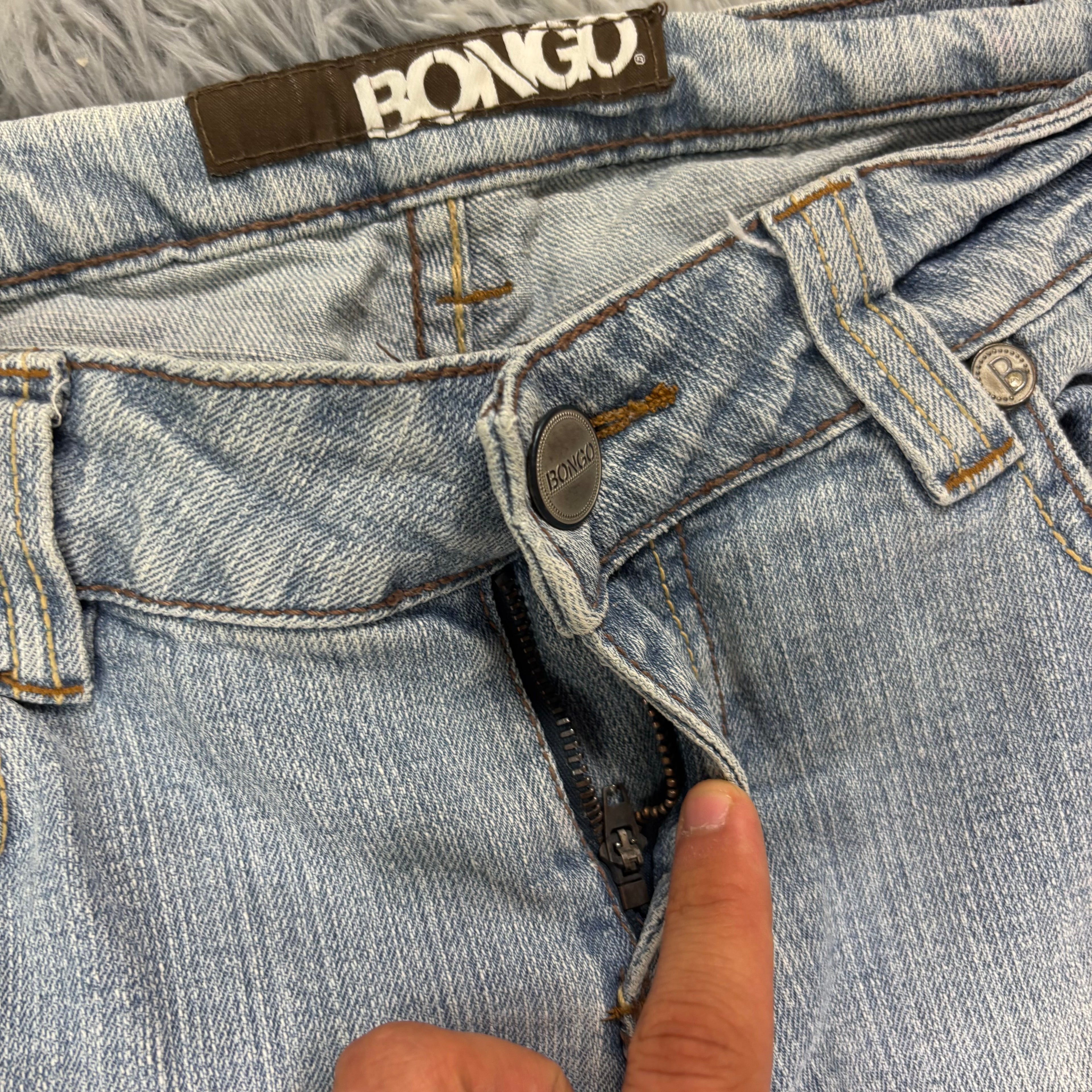 Süße Y2K Vintage Bootcut Lowwaist Jeans /streetwear women 00s 90s S13 (M)