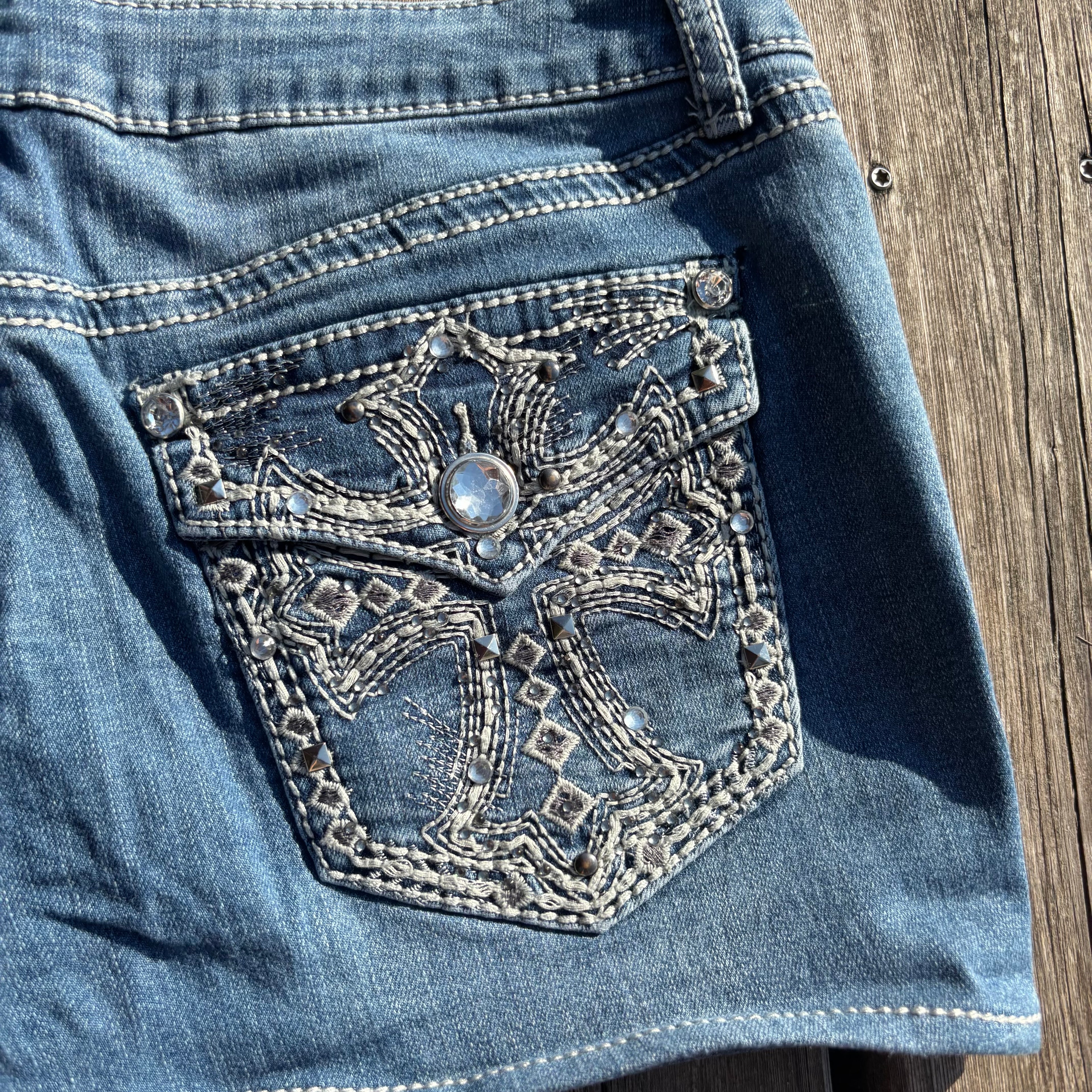 Süßer Y2K Rock mit Backprint für den Sommer /90s 00s vintage baddie XL S80