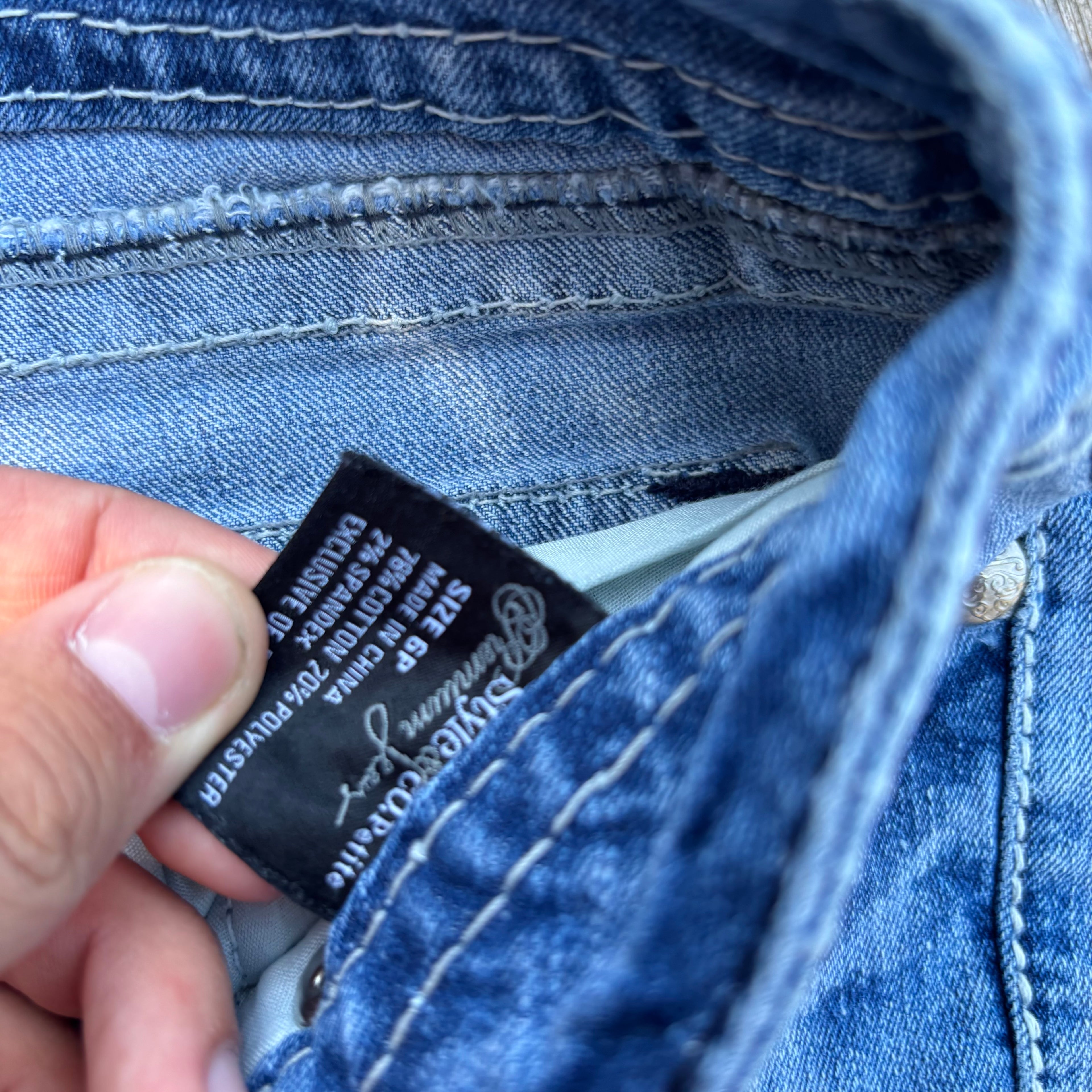 Süßer Y2K Rock mit Backprint für den Sommer /90s 00s vintage baddie S91 (S)