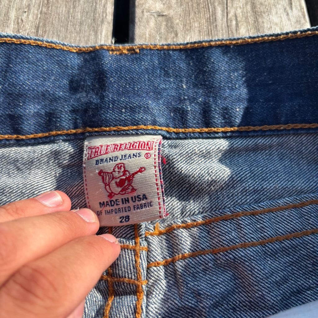 Süße True Religion Shorts / Hotpants für Frauen /M 00s 90s vintage baddie S75