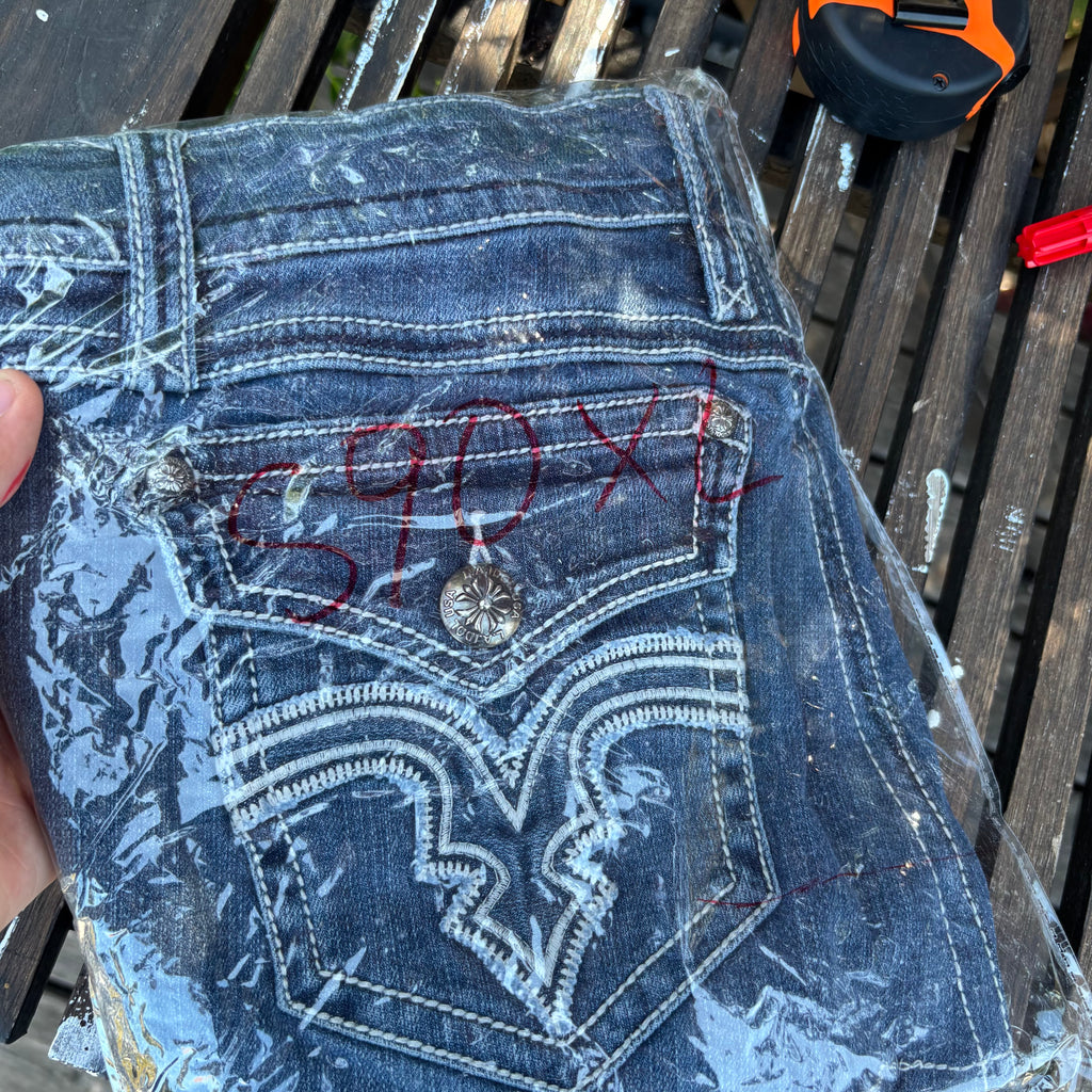 Süßer Y2K Rock mit Backprint für den Sommer /90s 00s vintage baddie (XL) S90