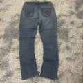 Süße Y2K Bootcut Lowwaist Jeans mit tollen Backprint vintage 00s 90s (S) S15