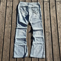 Süße Y2K Lowwaist Bootcut Jeans mit tollen Backprint /women 00s 90s vintage baddie(M) S76