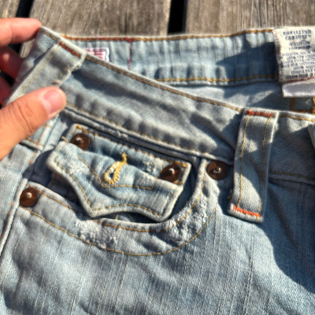 Süße True Religion Shorts / hotpants women 00s 90s vintage baddie (XS-S) S56