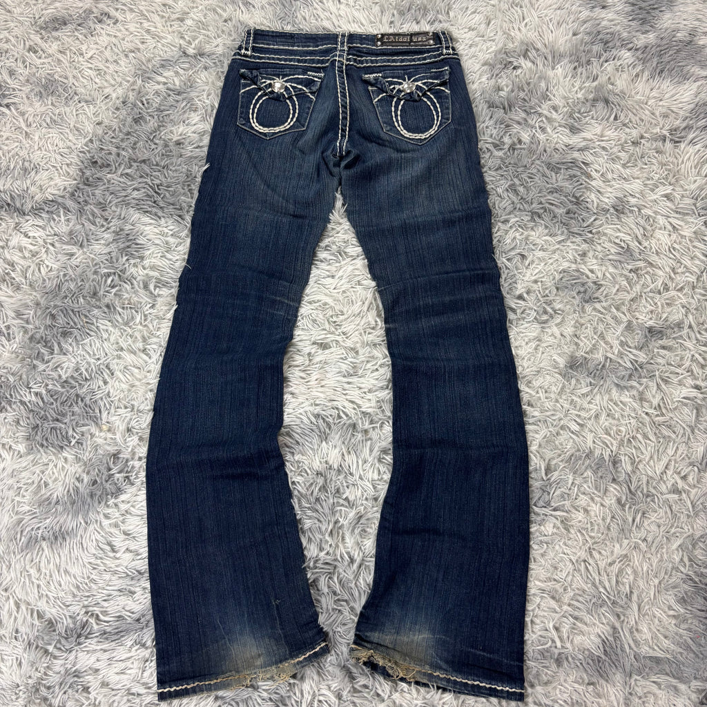 Süße Y2K Jeans Lowwaist Bootcut /vintage 00s 90s S (S10)