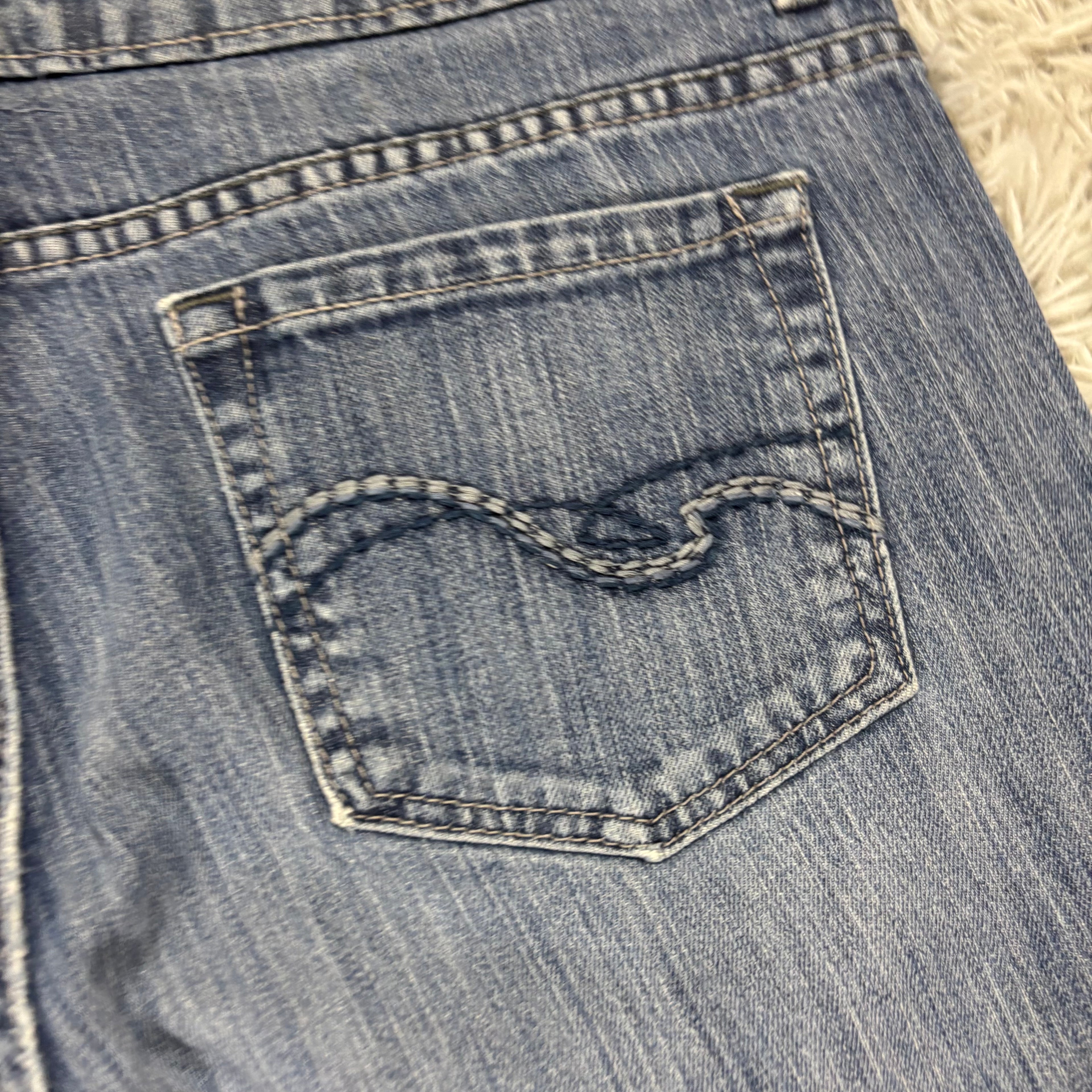 Süße Y2K Bootcut jeans mit backprint /women 00s 90s baddie (M) S20