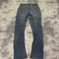 Süße Y2K Bootcut Lowwaist Jeans mit Backprint /women vintage 00s 90s baddie (XS) S18