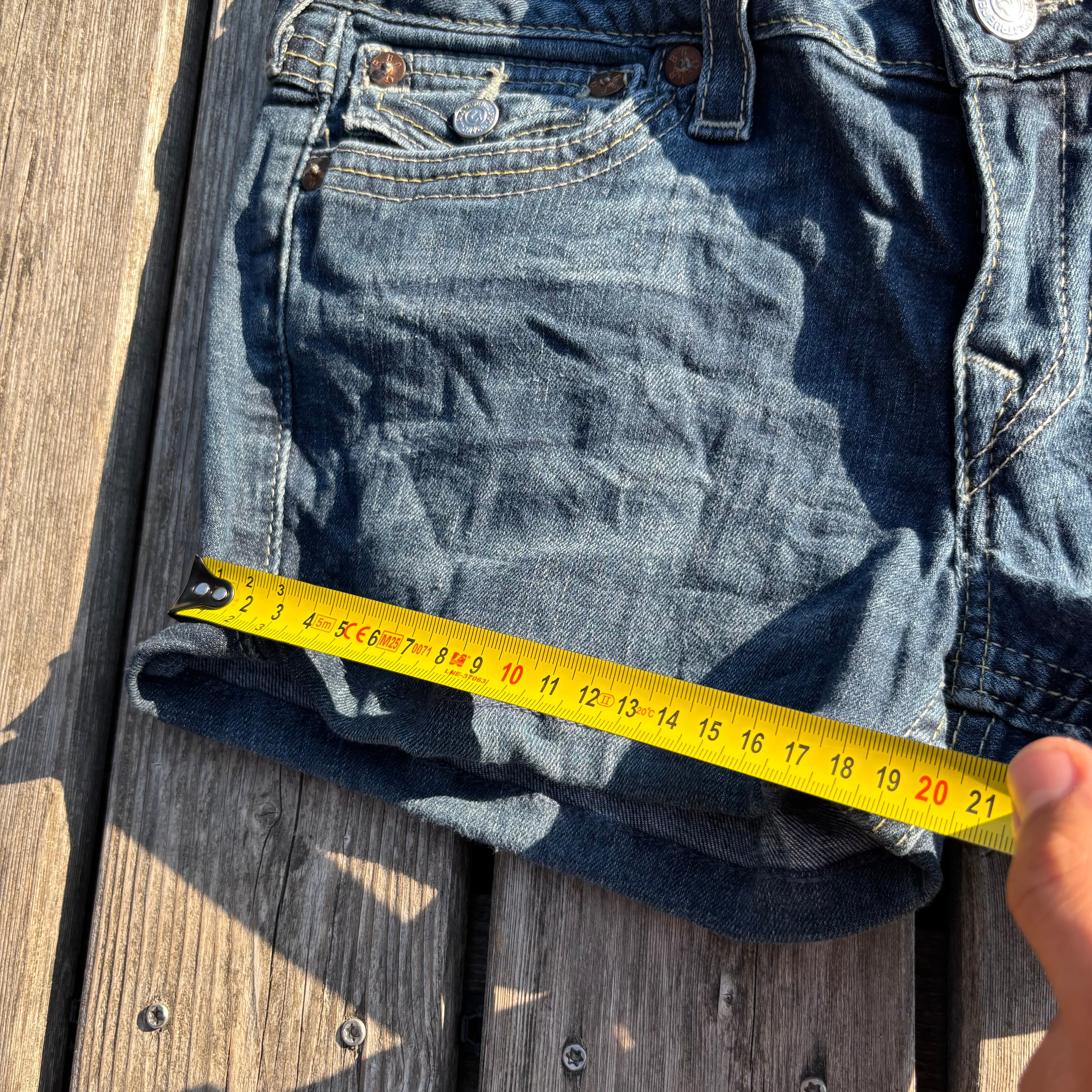 Süße True Religion Shorts /Hotpants /00s 90s vintage baddie S53 (L)