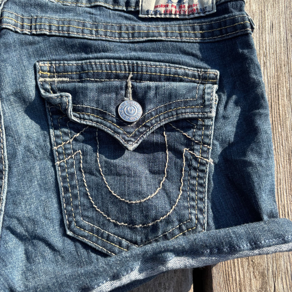 Süße True Religion Shorts /Hotpants /00s 90s vintage baddie S53 (L)