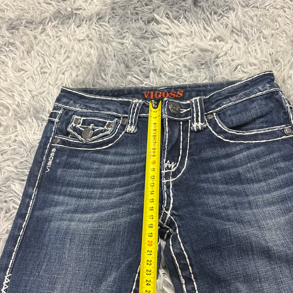 Vigoss Y2K Lowwaist Bootcut jeans /vintage 00s 90s style baddie (XXS-XS) S22