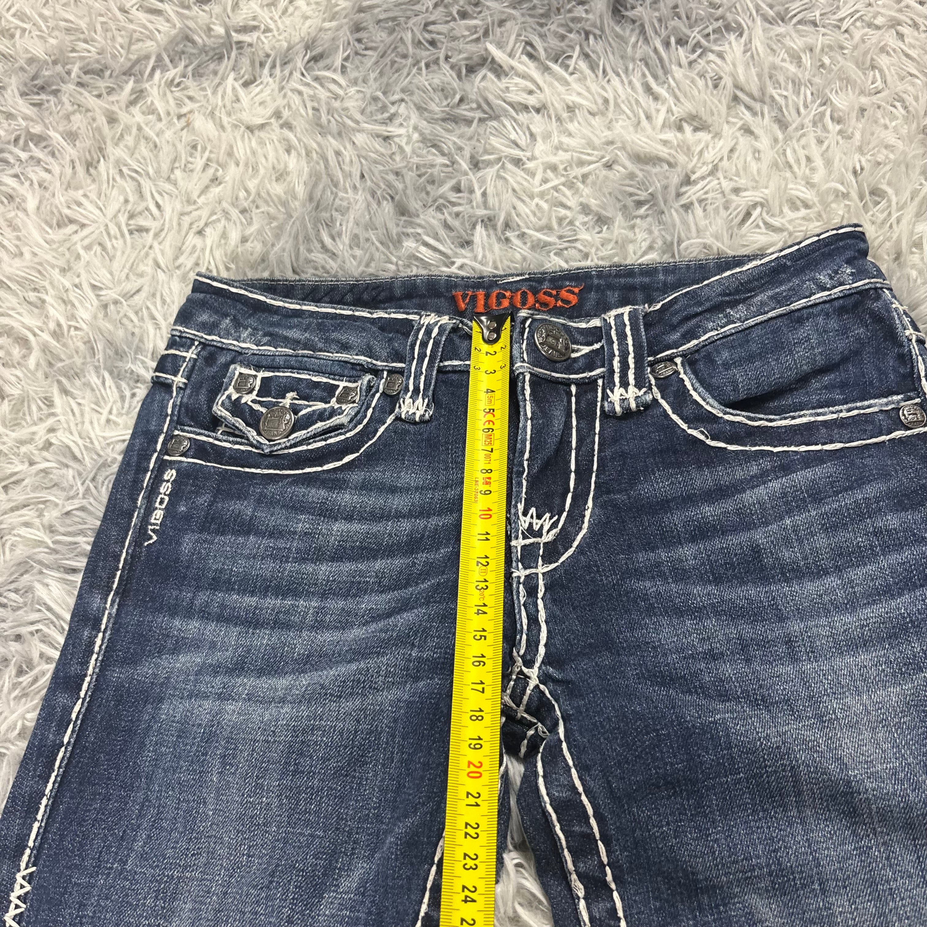Vigoss Y2K Lowwaist Bootcut jeans /vintage 00s 90s style baddie (XXS-XS) S22