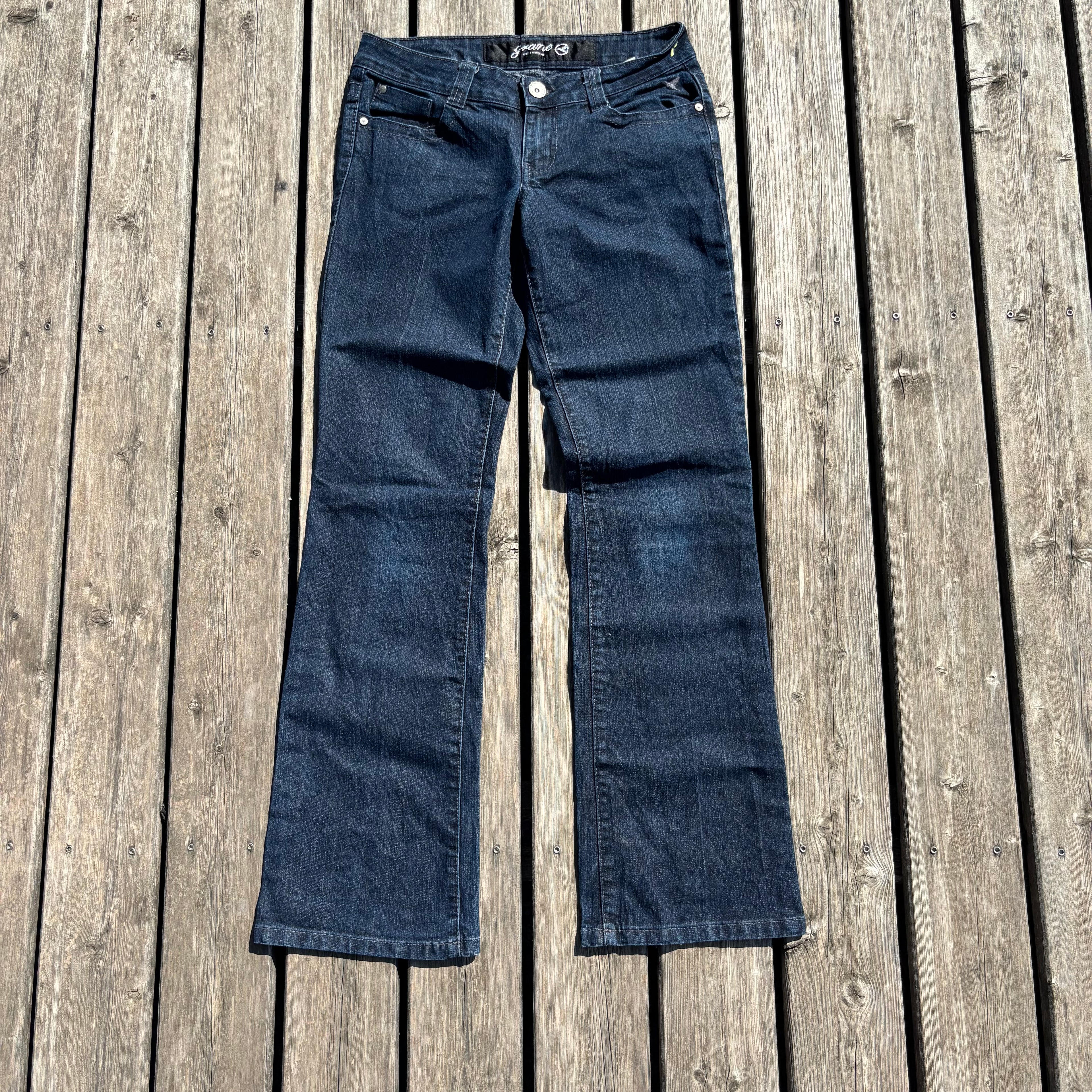 Süße Y2K  Jeans mit tollen Backprint /streetwear women 00s 90s vintage style
