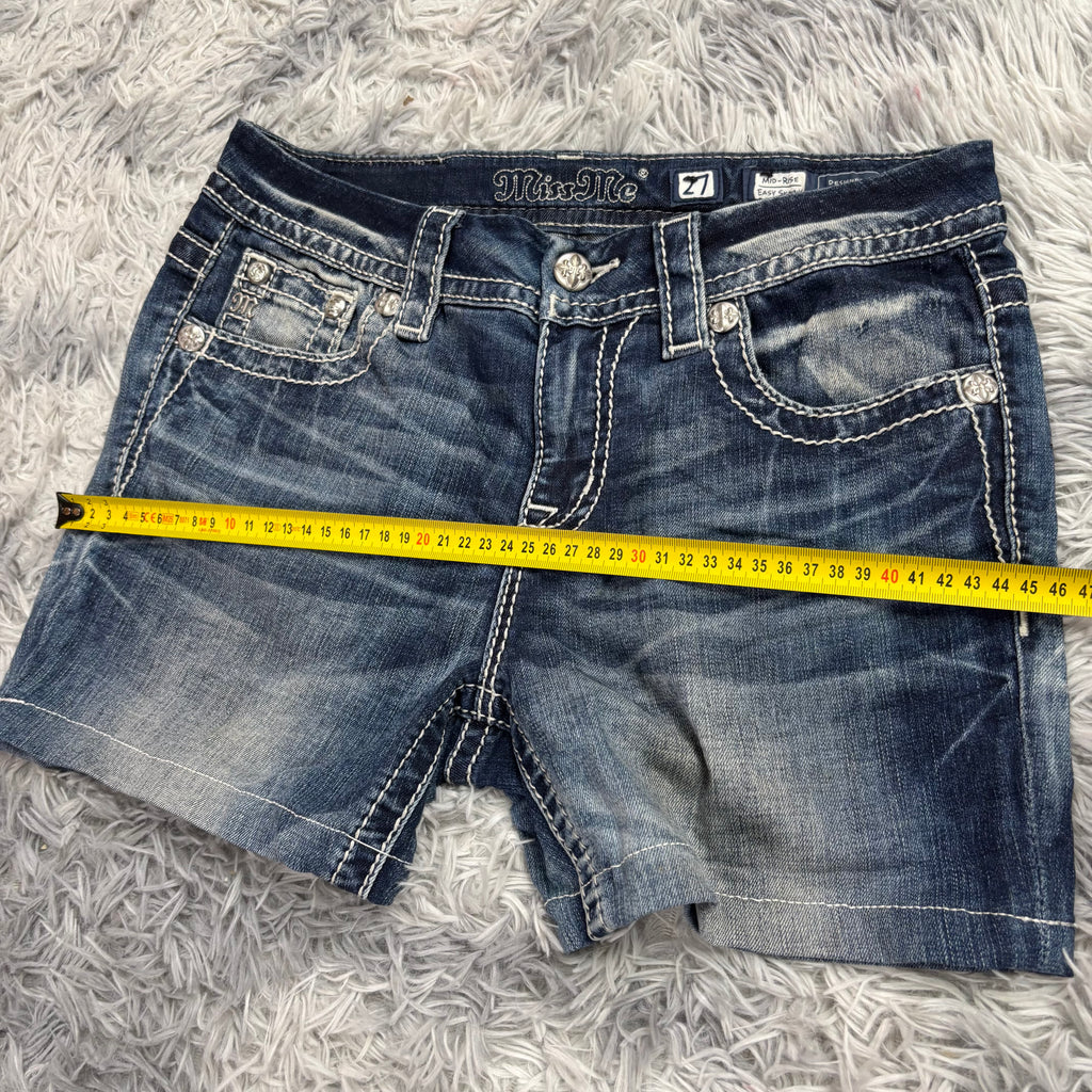 Miss me Shorts / Hotpants mit  besonderem Backprint
