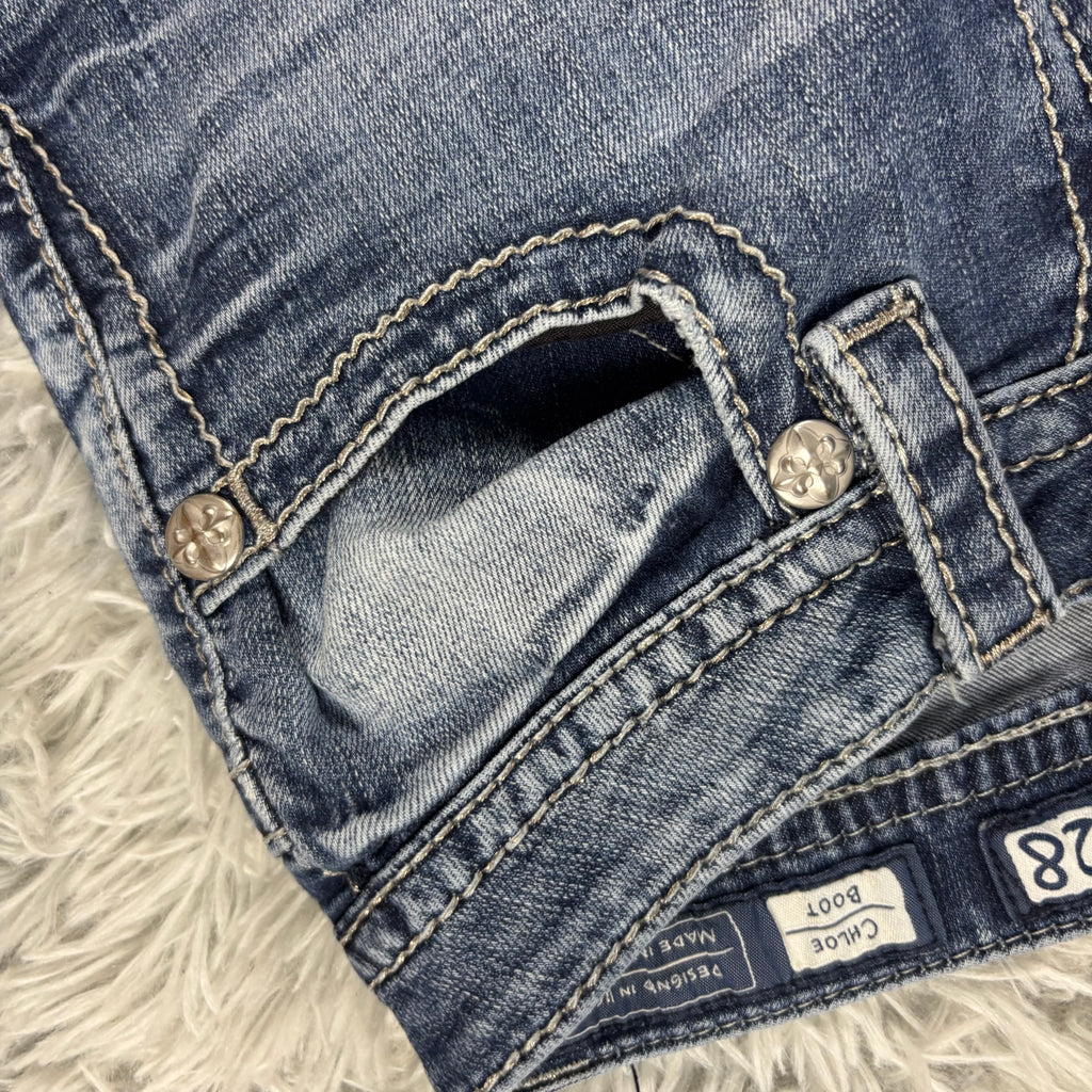 Süße Miss Me Jeans mit Hufeisen Backprint /women vintage 00s 90s style S-M (28) S9