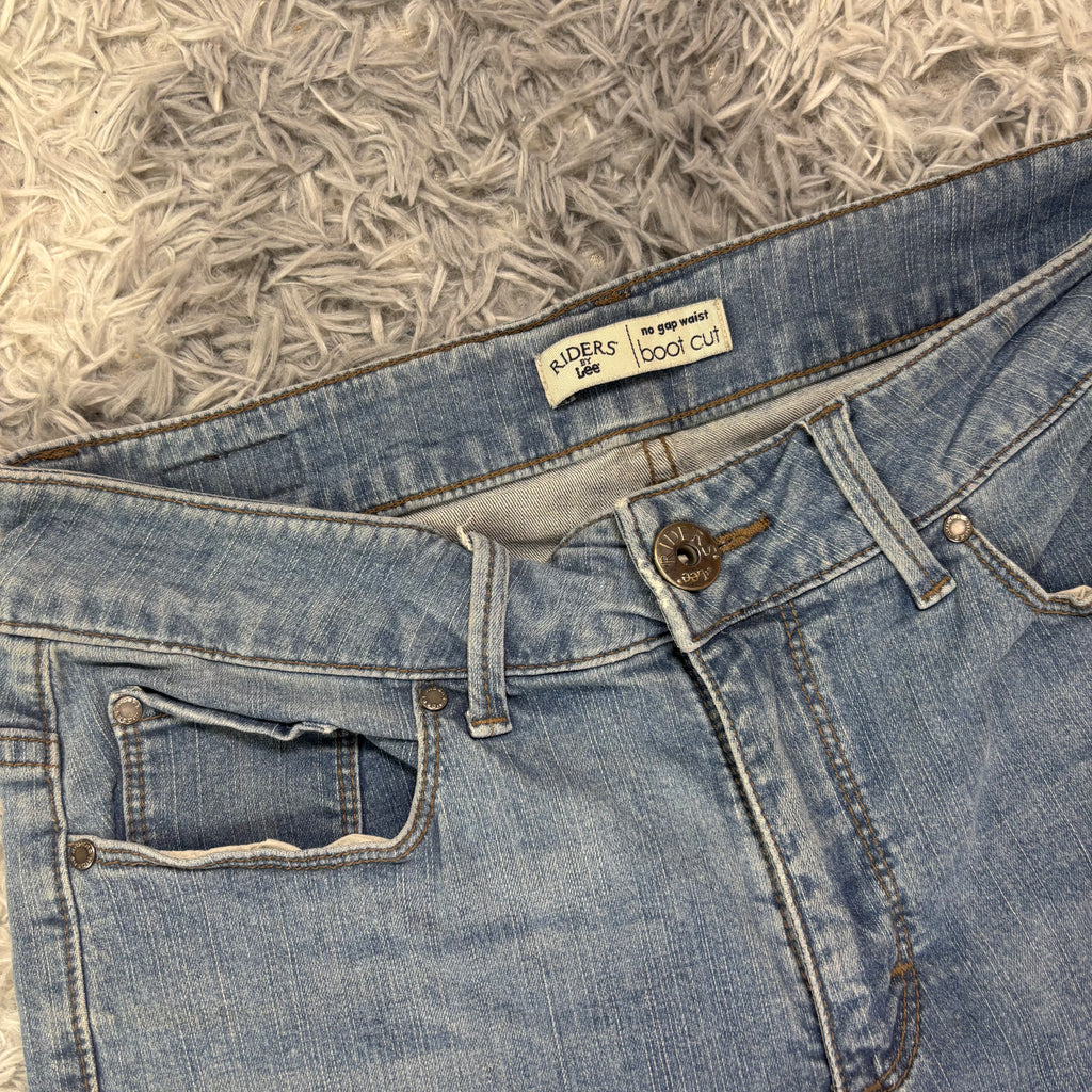 Lowwaist Bootcut Jeans /women vintage streetwear y2k 00s 90s. (S2)