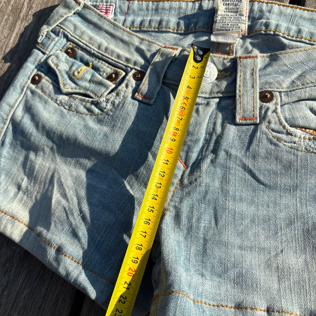 Süße True Religion Shorts / hotpants women 00s 90s vintage baddie (XS-S) S56