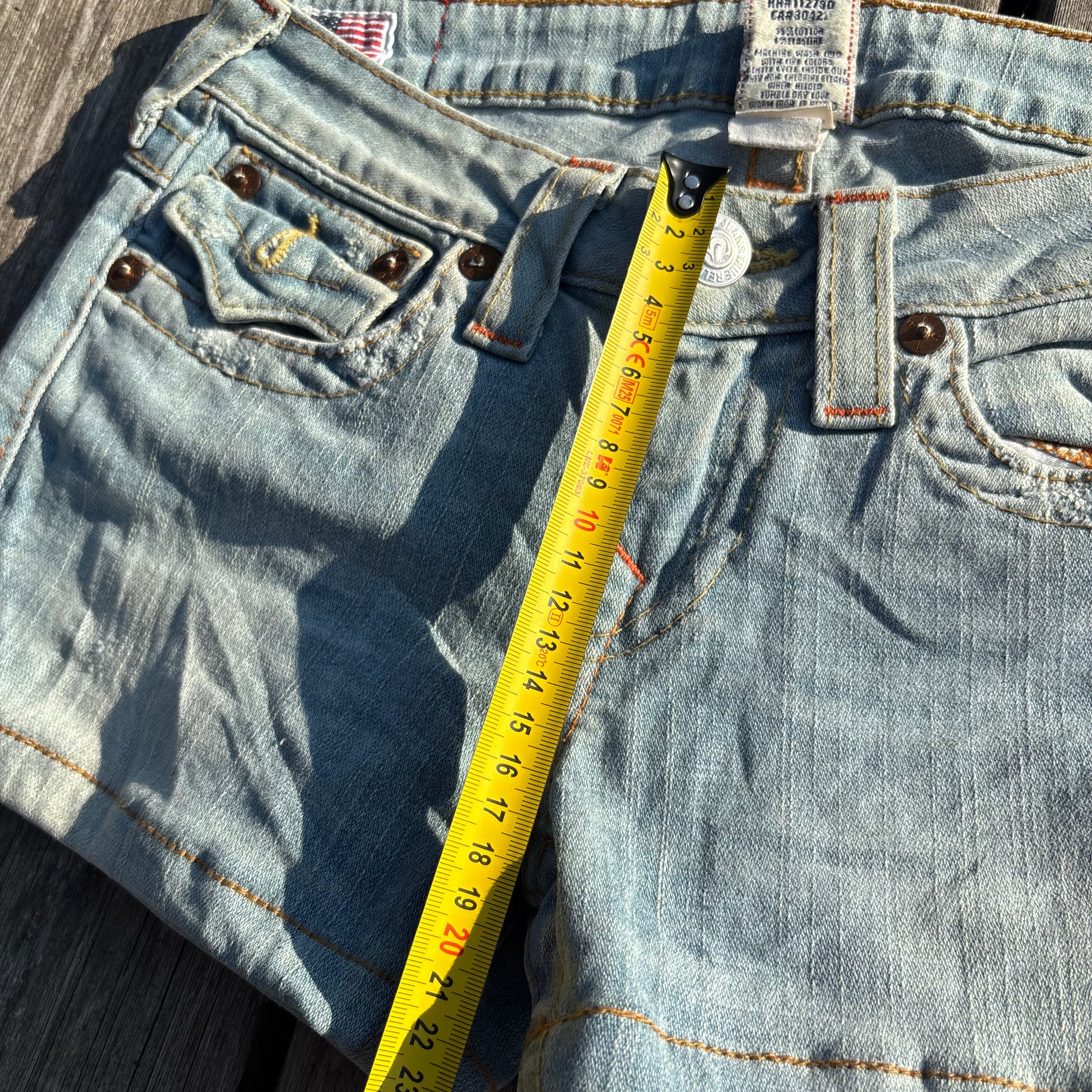 Süße True Religion Shorts / hotpants women 00s 90s vintage baddie (XS-S) S56