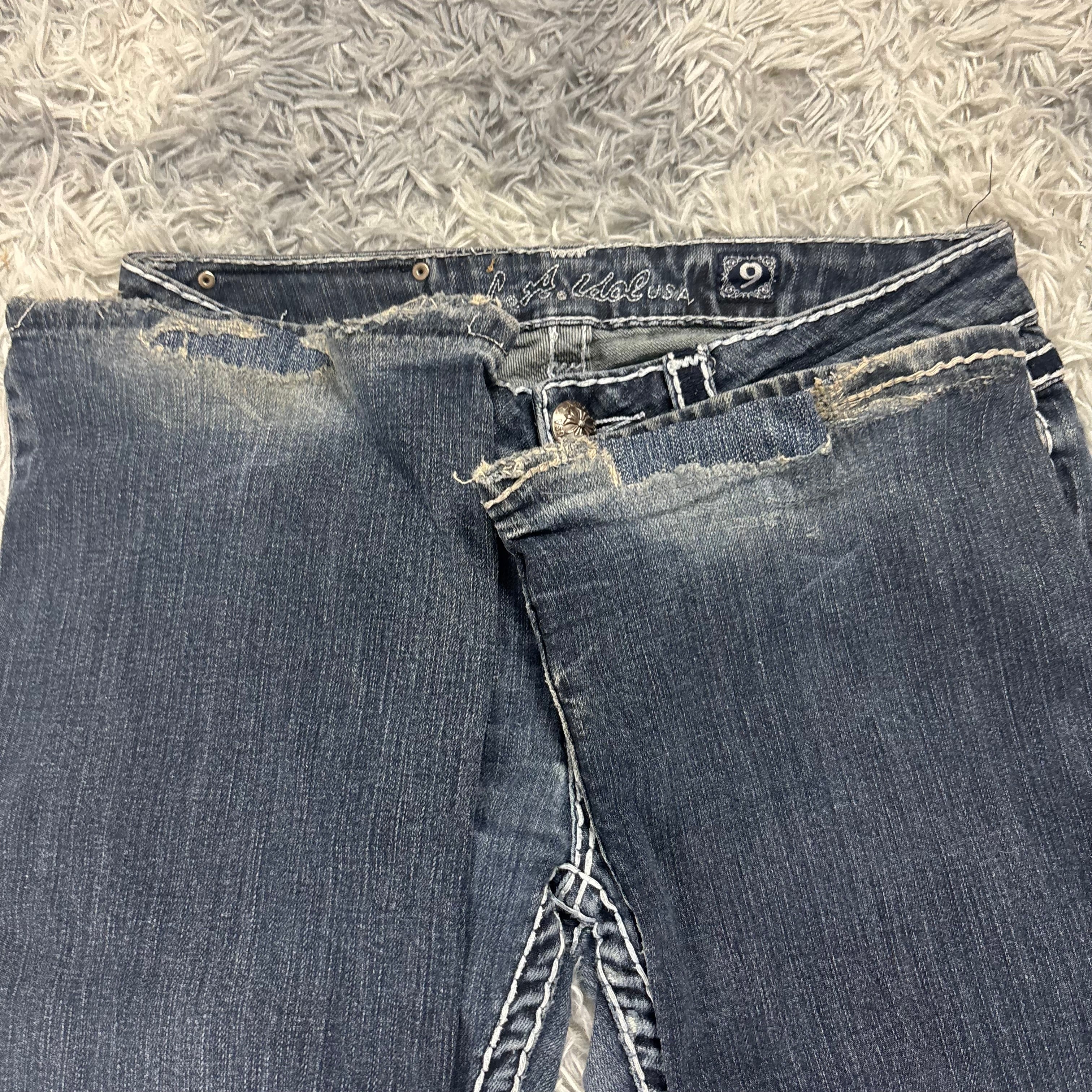 Süße LA Idol Lowwaist Bootcut Jeans /y2k vintage 00s 90s baddie (S) S23