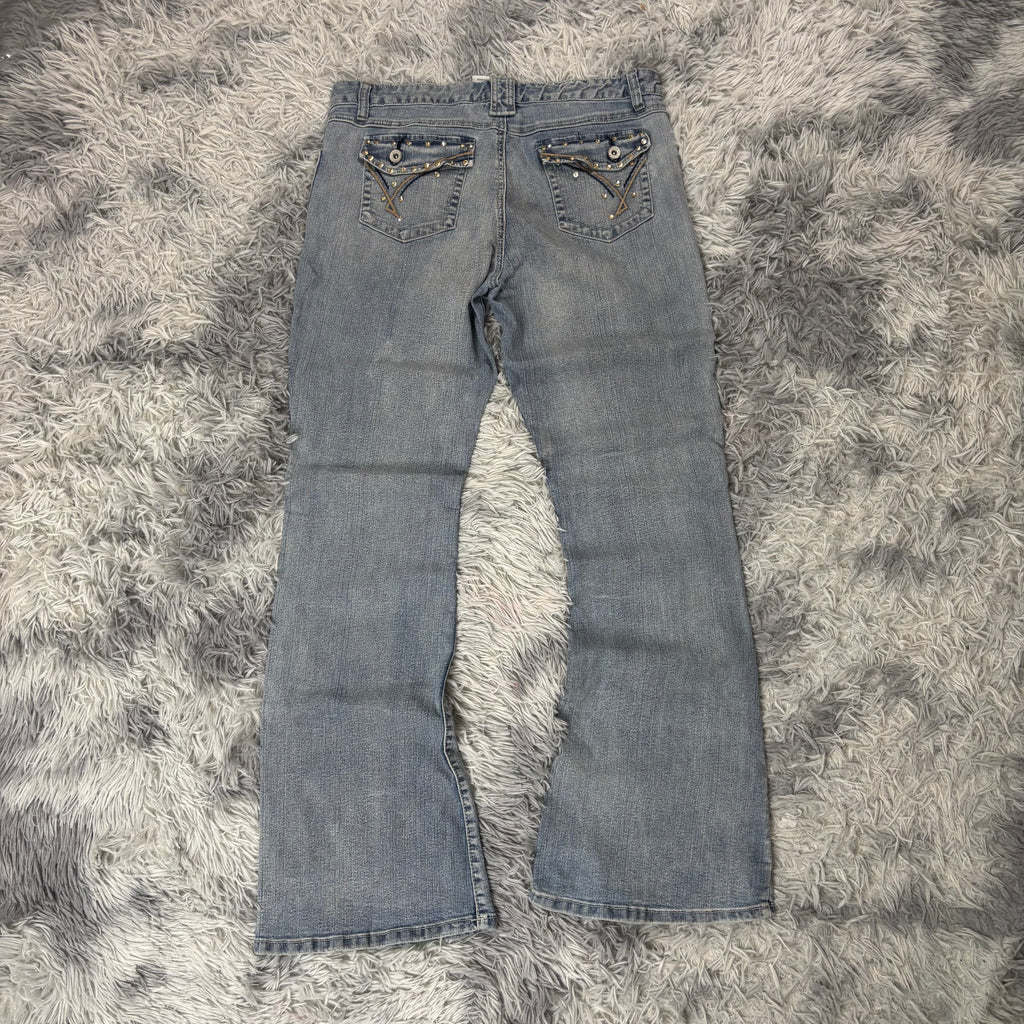 Vintage Y2K Lowwaist Bootcut Jeans /90s 00s (S12) M-L