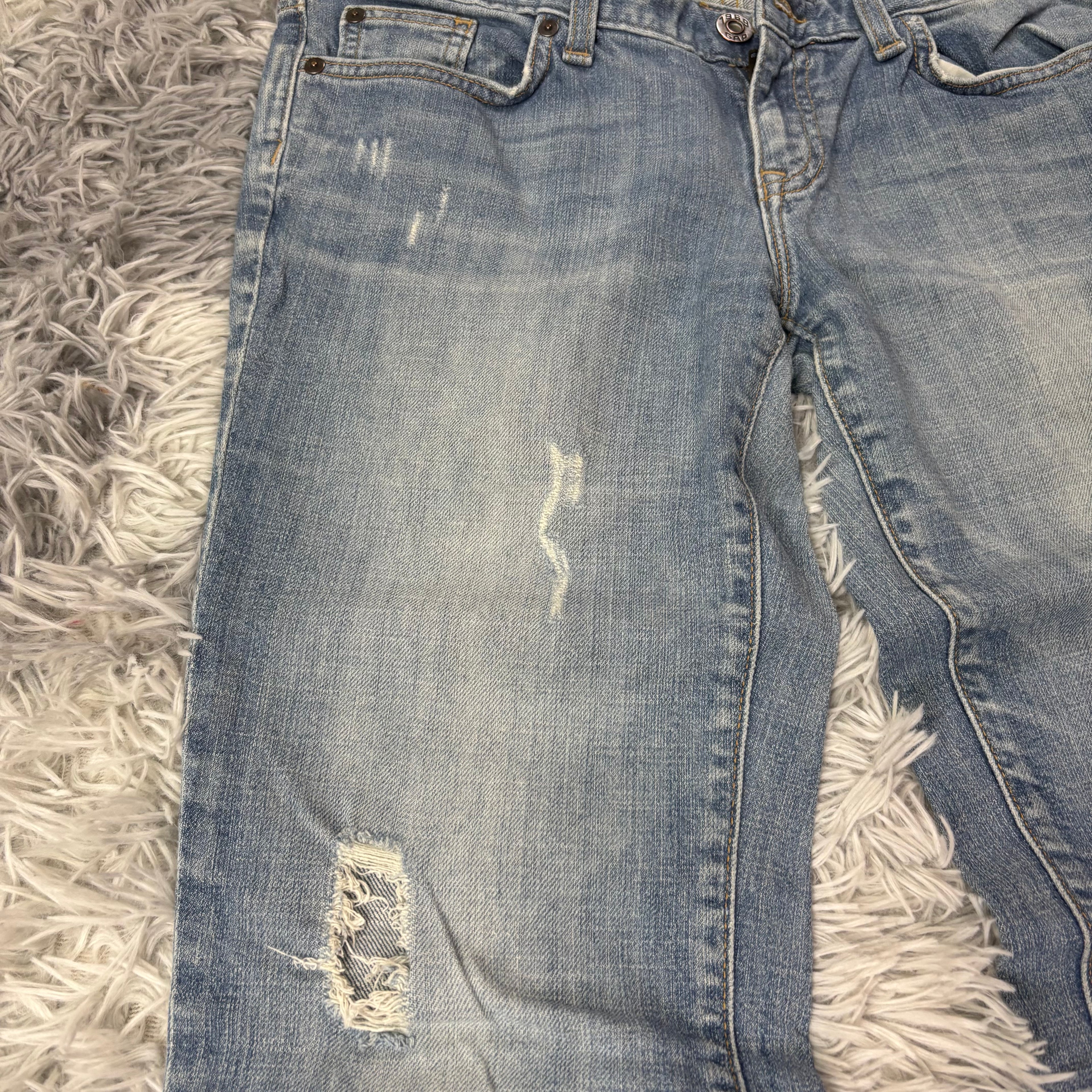 Lowwaist Bootcut Jeans (L)/vintage women streetwear flared 00s 90s (S1)