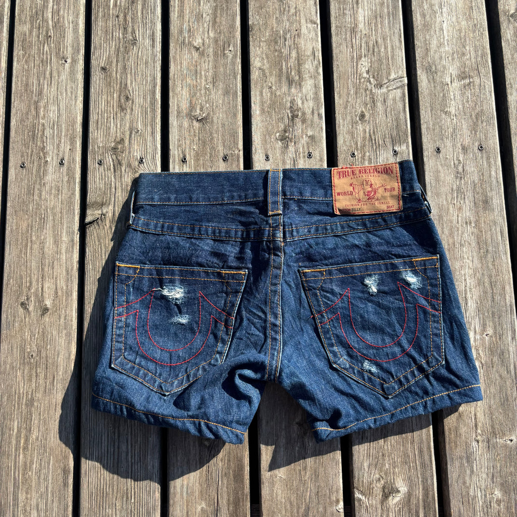 Süße True Religion Shorts / Hotpants für Frauen /M 00s 90s vintage baddie S75