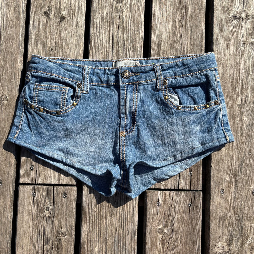Y2K Shorts / hotpants women 00s 90s vintage baddie XS S47