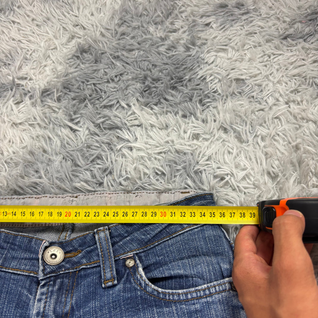 Y2K Lowwaist Bootcut Jeans mit Backprint /women 90s 00s vintage baddie (XXS-XS) S25
