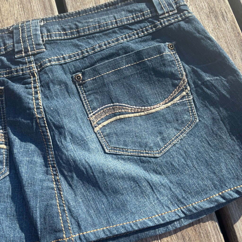 Süßer Y2K Rock mit Backprint für den Sommer /90s 00s vintage baddie (L) S83