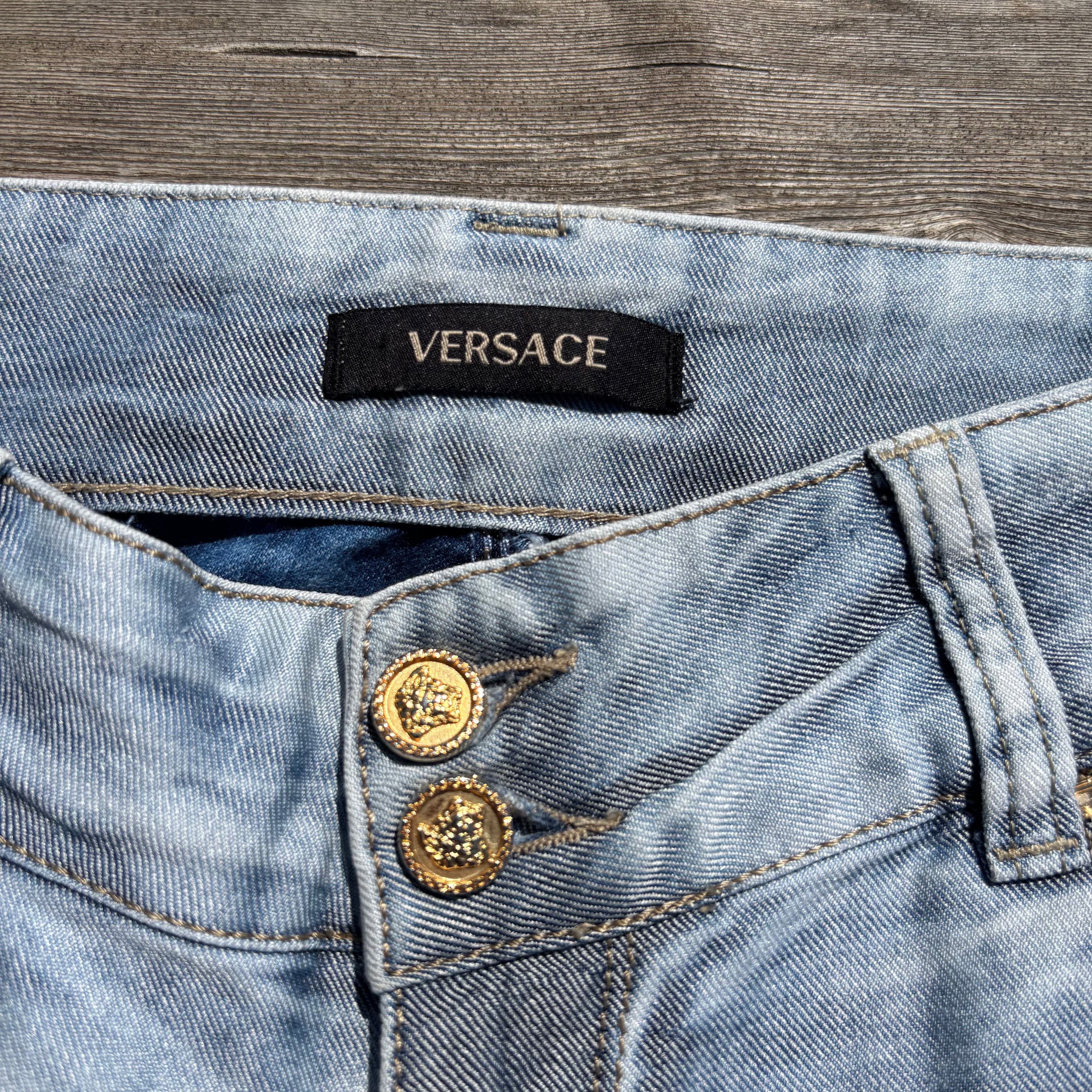 Versace Designer Jeans für Frauen Lowwaist Bootcut women vintage 90s 00s (S95) S