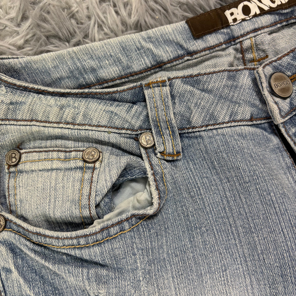 Süße Y2K Vintage Bootcut Lowwaist Jeans /streetwear women 00s 90s S13 (M)