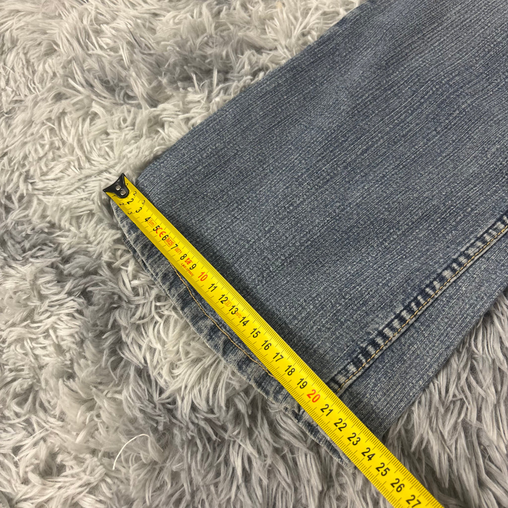 Süße Lowwaist Bootcut Jeans mit Backprint /vintage 00s 90s (M) S16