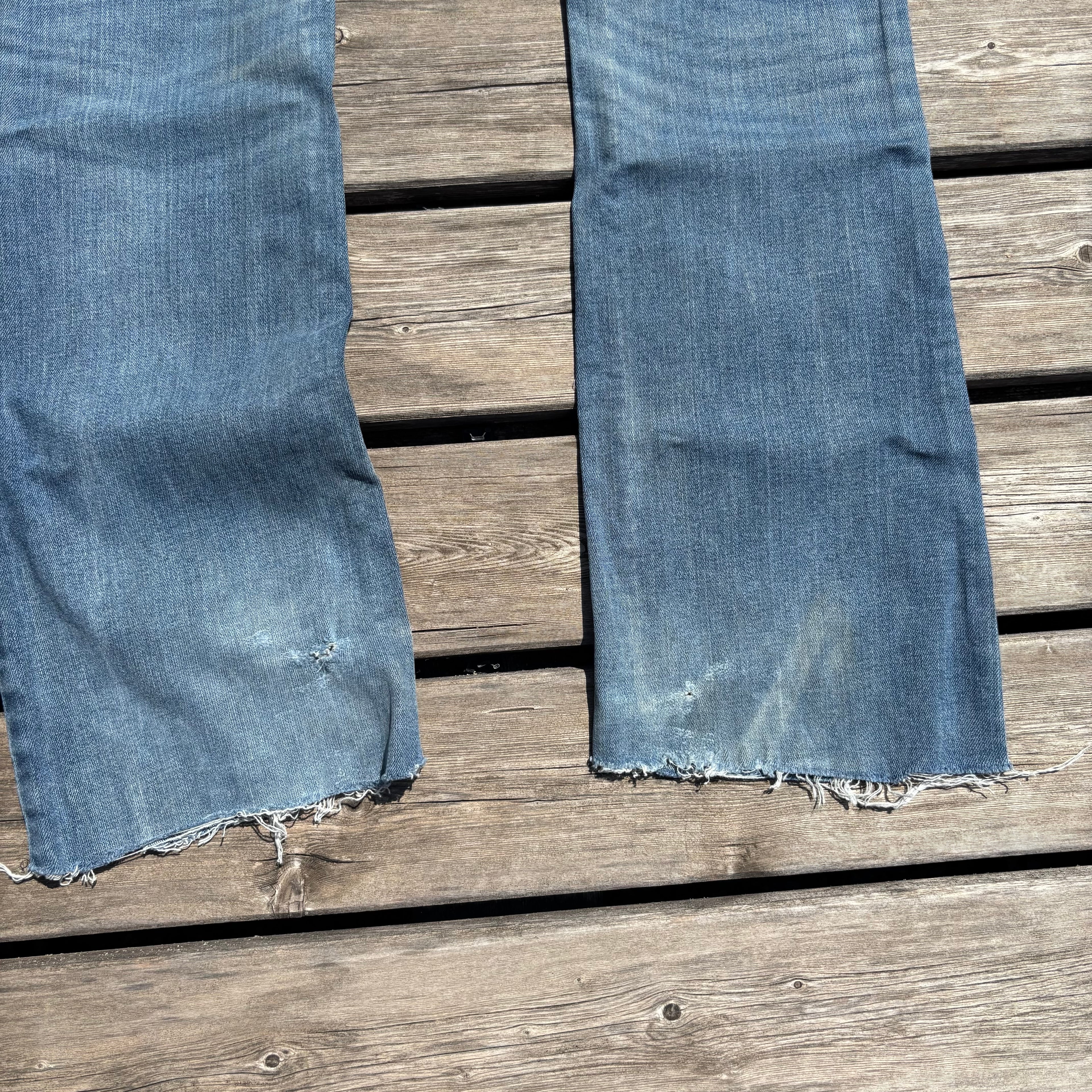 Süße Y2K Lowwaist Bootcut Jeans mit tollen Backprint /women 00s 90s vintage baddie (XXXS) S101