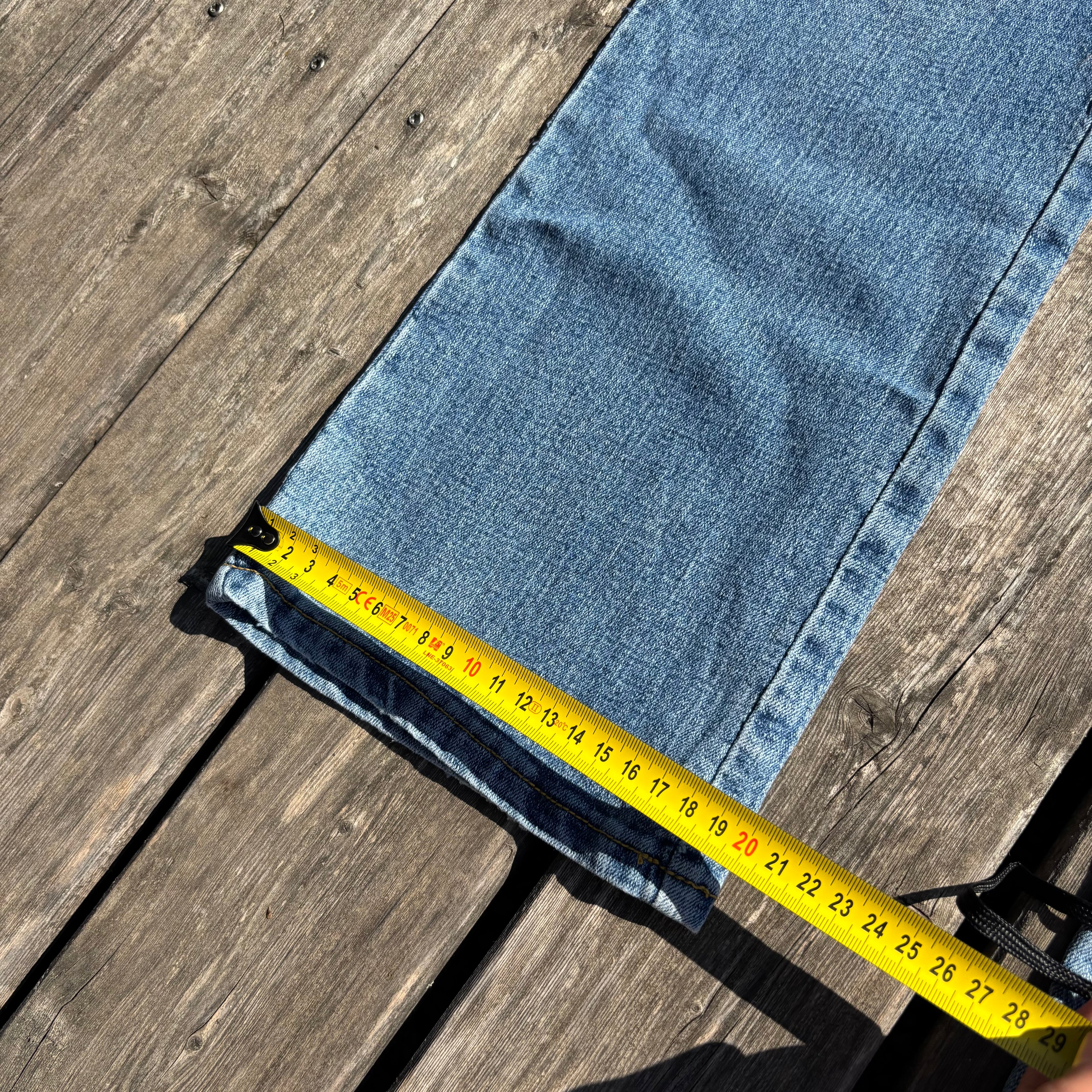 Süße Y2K Lowwaist Bootcut Jeans mit tollen Backprint /women 00s 90s vintage baddie (S-M) S58