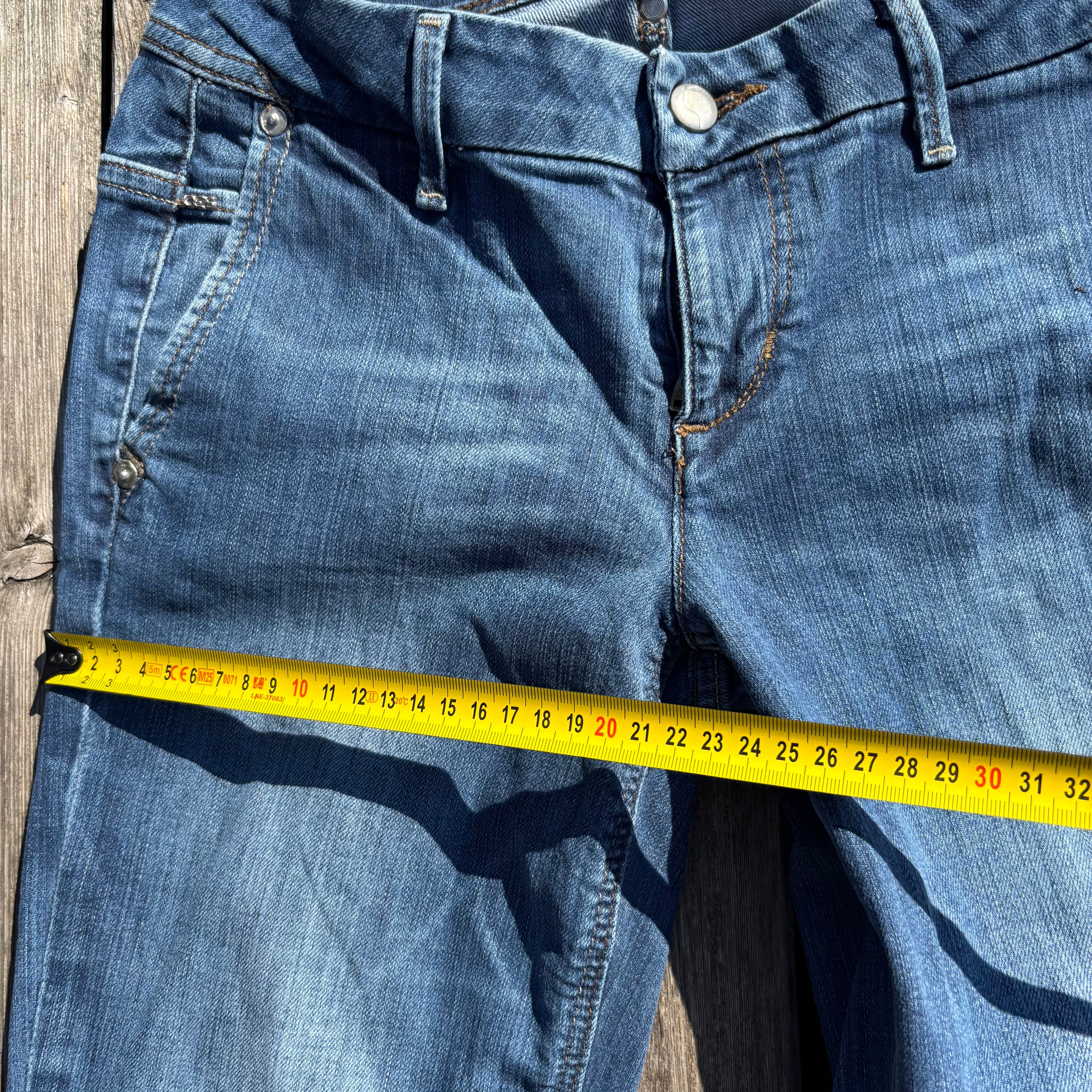 Süße Y2K Jeans mit backprint /streetwear women 00s 90s vintage baddie (XS-S) S41